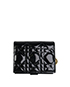 Christian Dior Lady Dior Wallet, back view